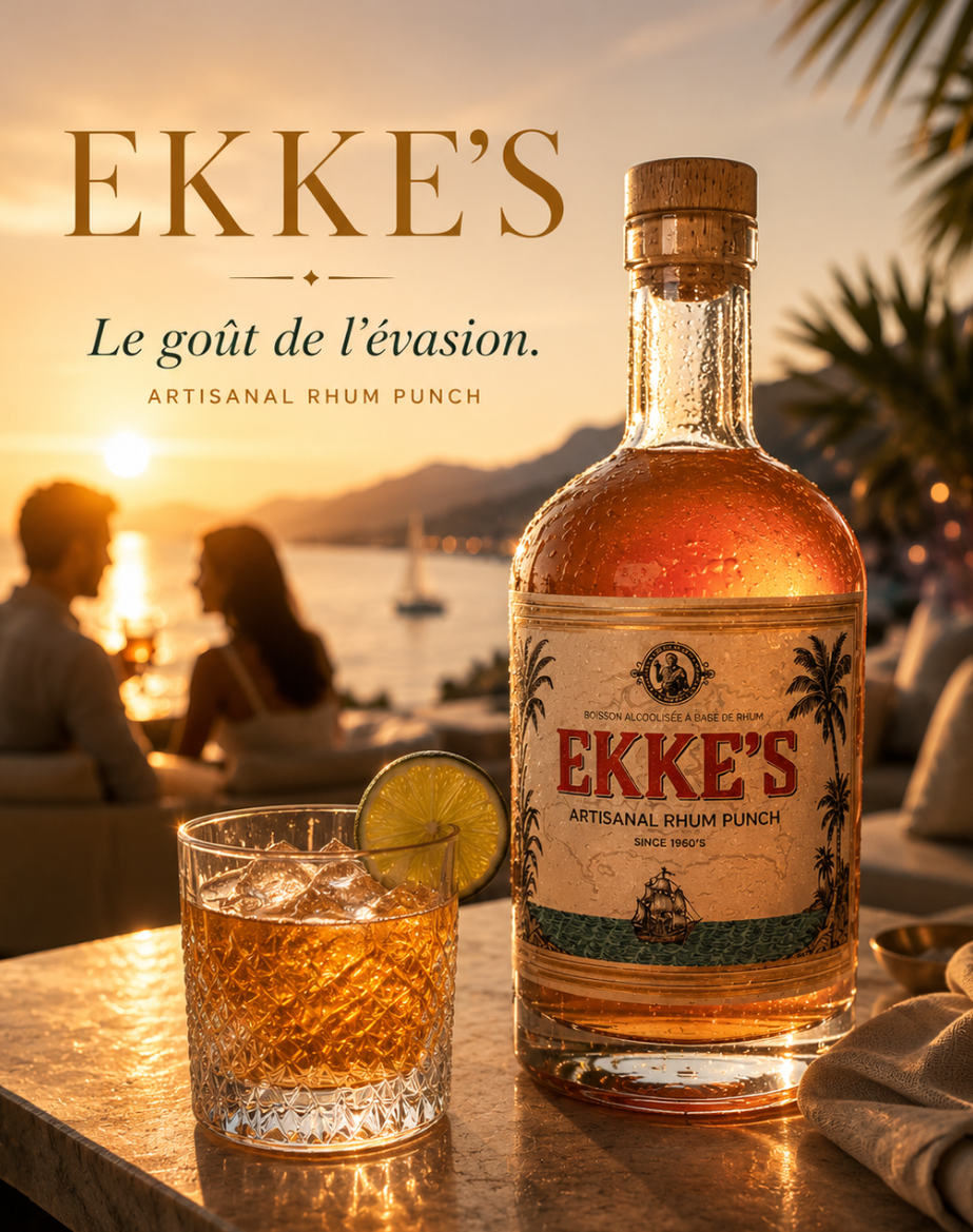 EKKE'S Rhum Punch — Super Juices partner bar