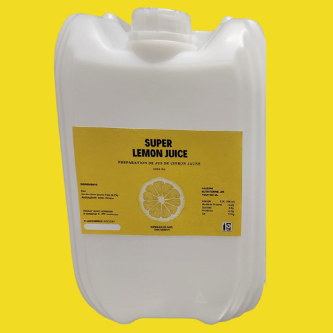Jus de Citron Jaune – 20 L